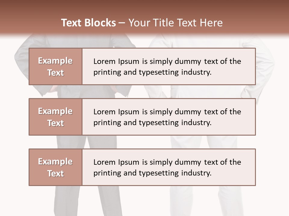 Gesture Backside Guy PowerPoint Template