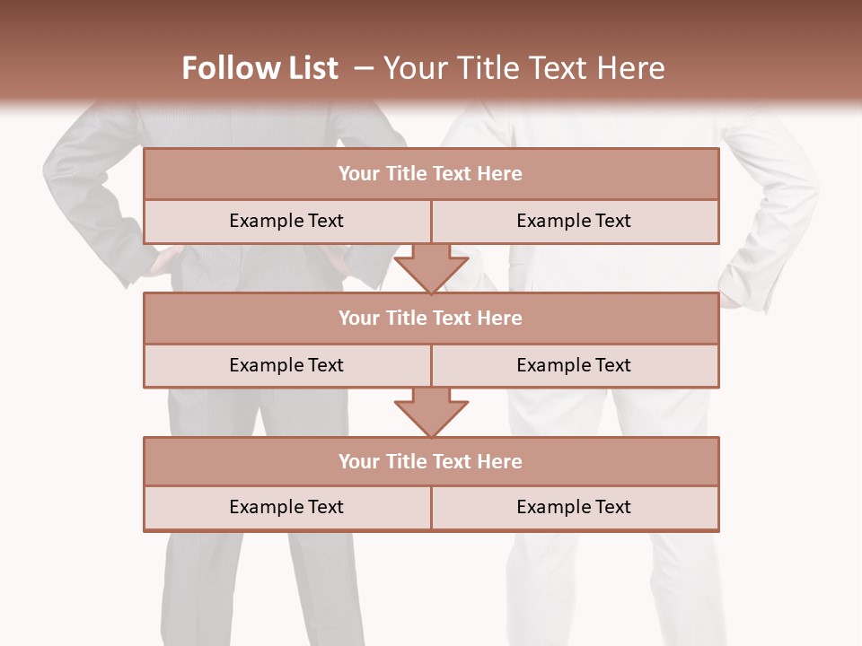 Gesture Backside Guy PowerPoint Template