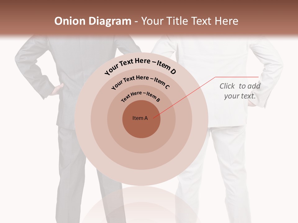 Gesture Backside Guy PowerPoint Template