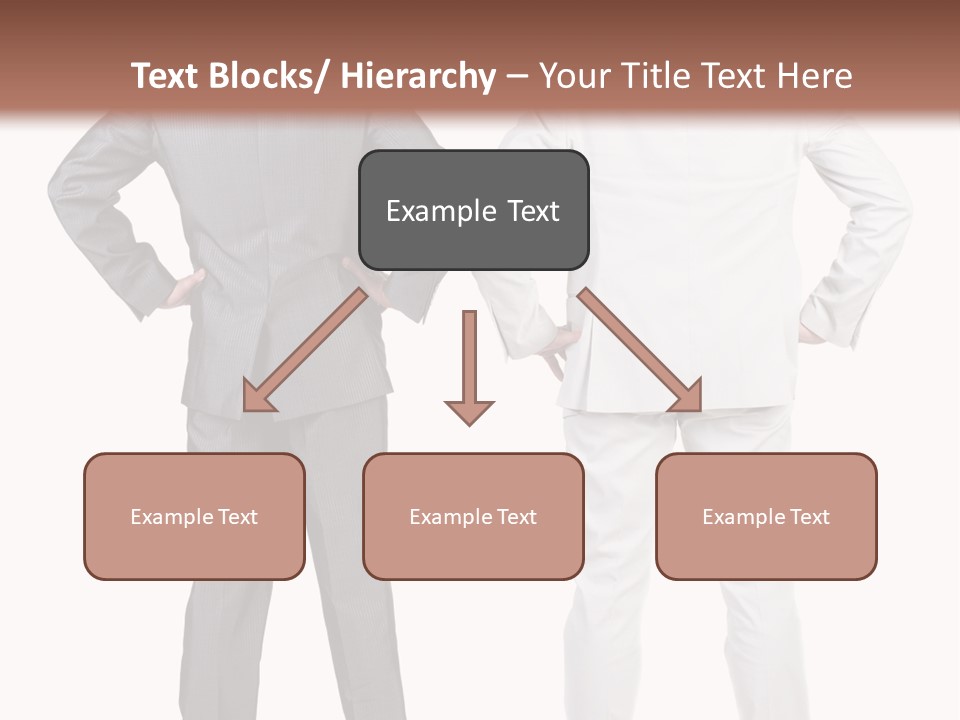 Gesture Backside Guy PowerPoint Template