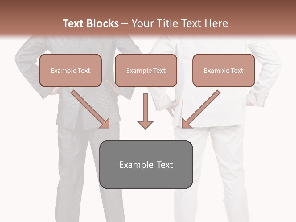 Gesture Backside Guy PowerPoint Template
