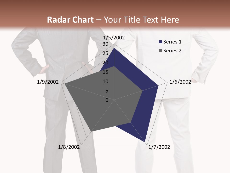 Gesture Backside Guy PowerPoint Template