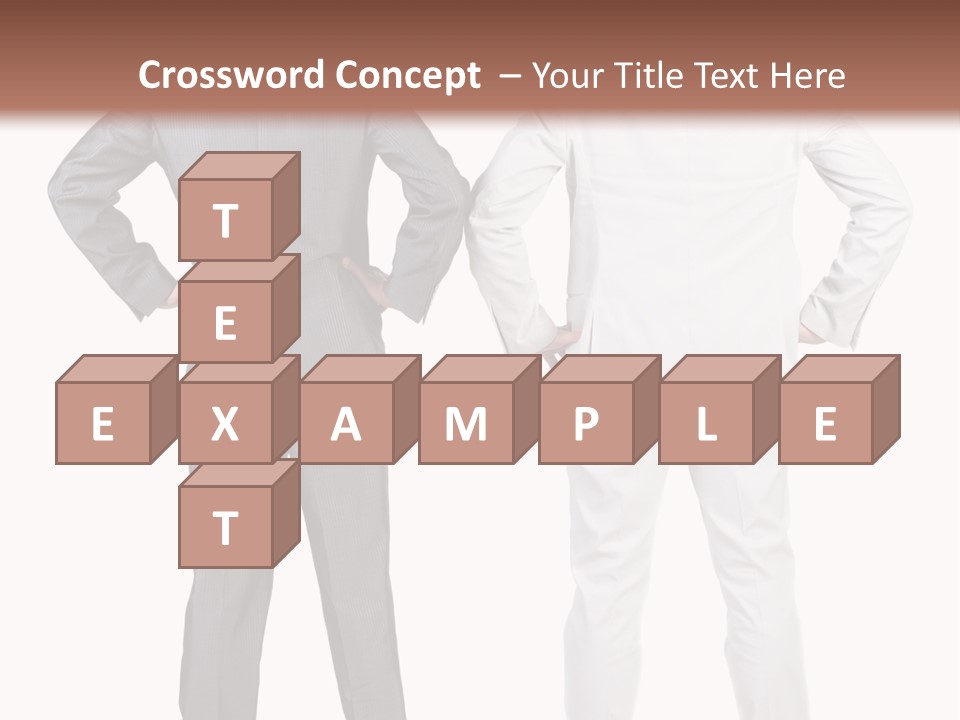 Gesture Backside Guy PowerPoint Template