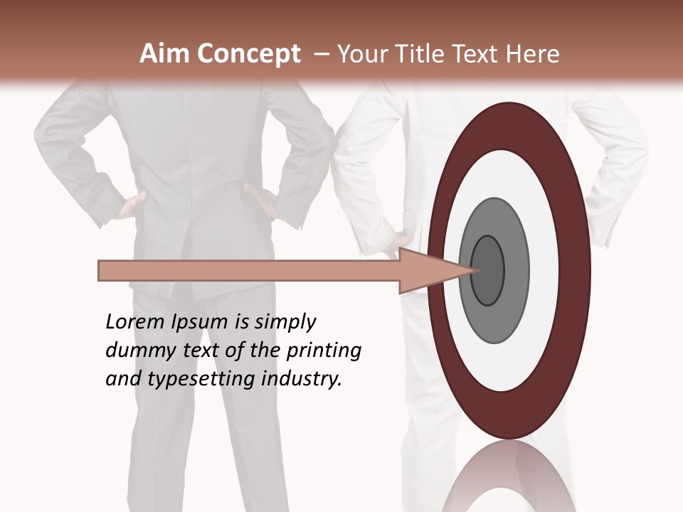 Gesture Backside Guy PowerPoint Template