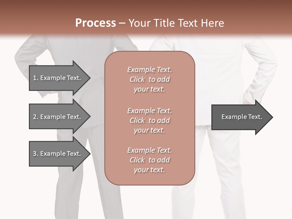 Gesture Backside Guy PowerPoint Template