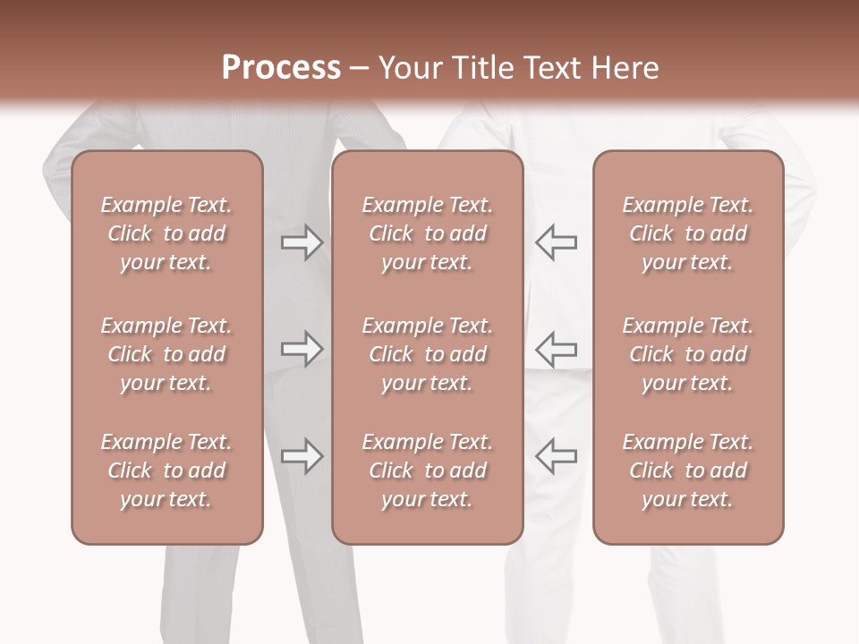 Gesture Backside Guy PowerPoint Template