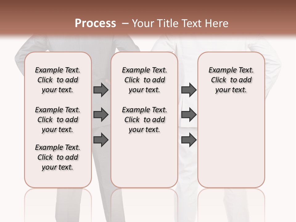Gesture Backside Guy PowerPoint Template