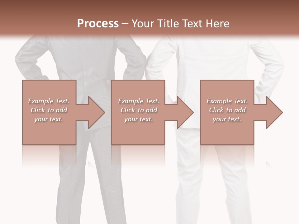 Gesture Backside Guy PowerPoint Template