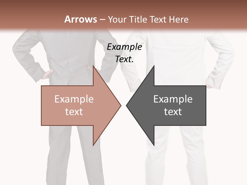 Gesture Backside Guy PowerPoint Template