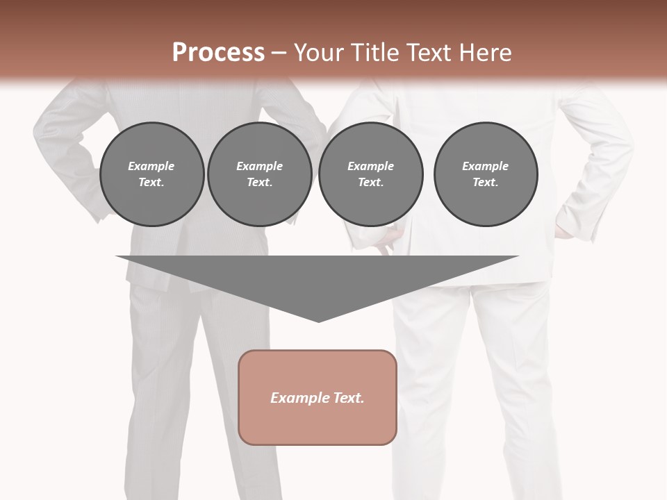 Gesture Backside Guy PowerPoint Template
