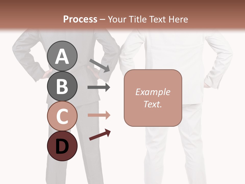 Gesture Backside Guy PowerPoint Template