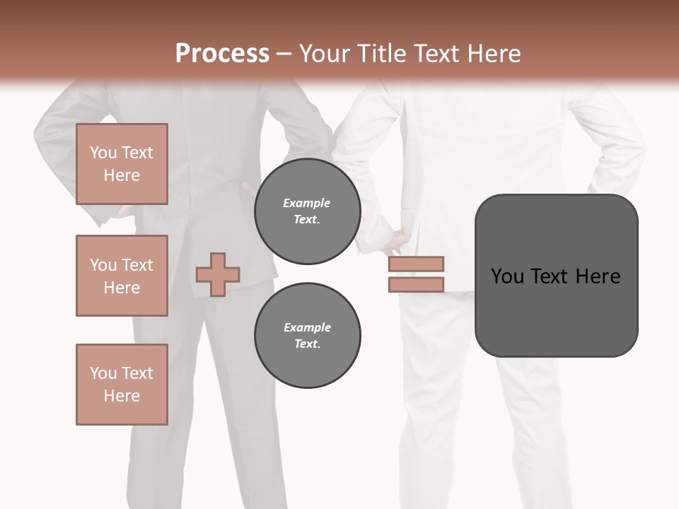Gesture Backside Guy PowerPoint Template
