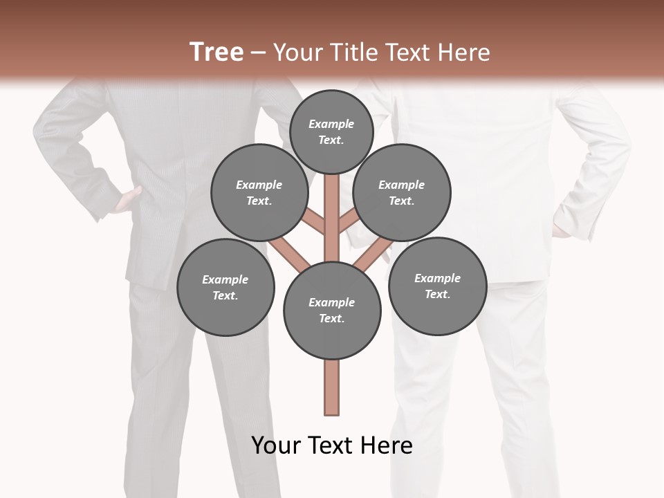 Gesture Backside Guy PowerPoint Template