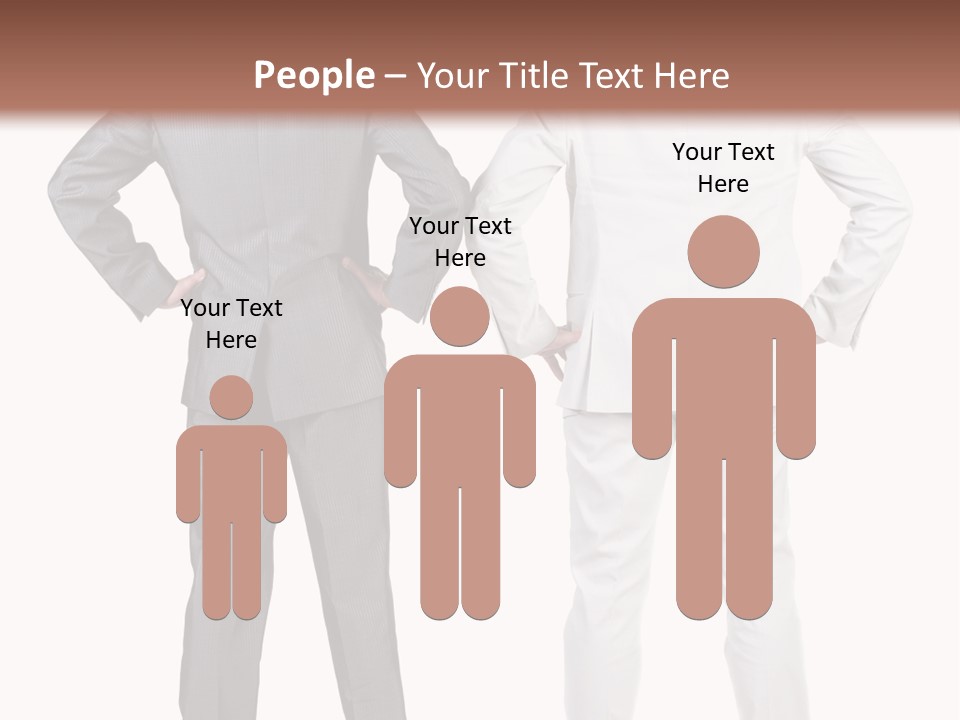 Gesture Backside Guy PowerPoint Template