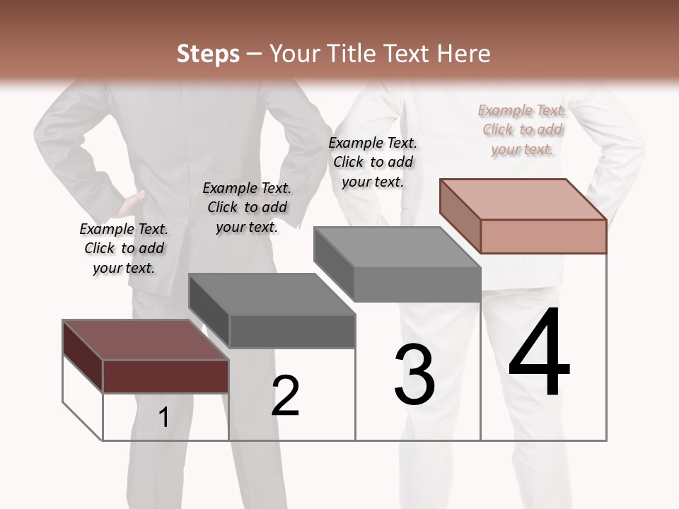 Gesture Backside Guy PowerPoint Template