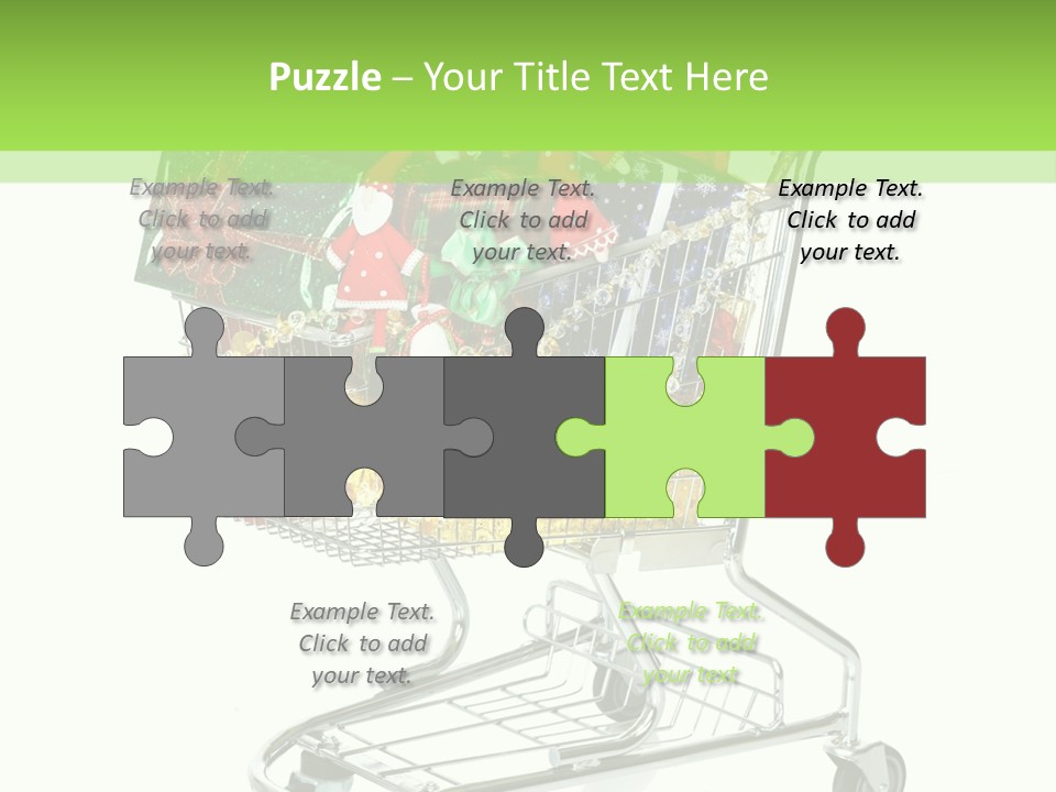 Holiday Christmas Store PowerPoint Template