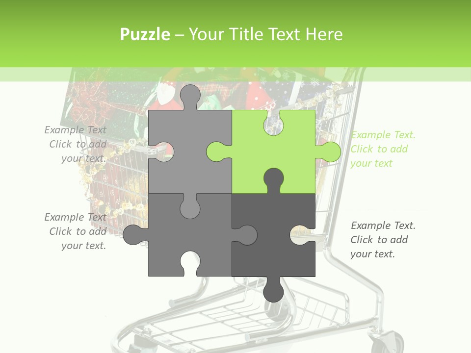 Holiday Christmas Store PowerPoint Template