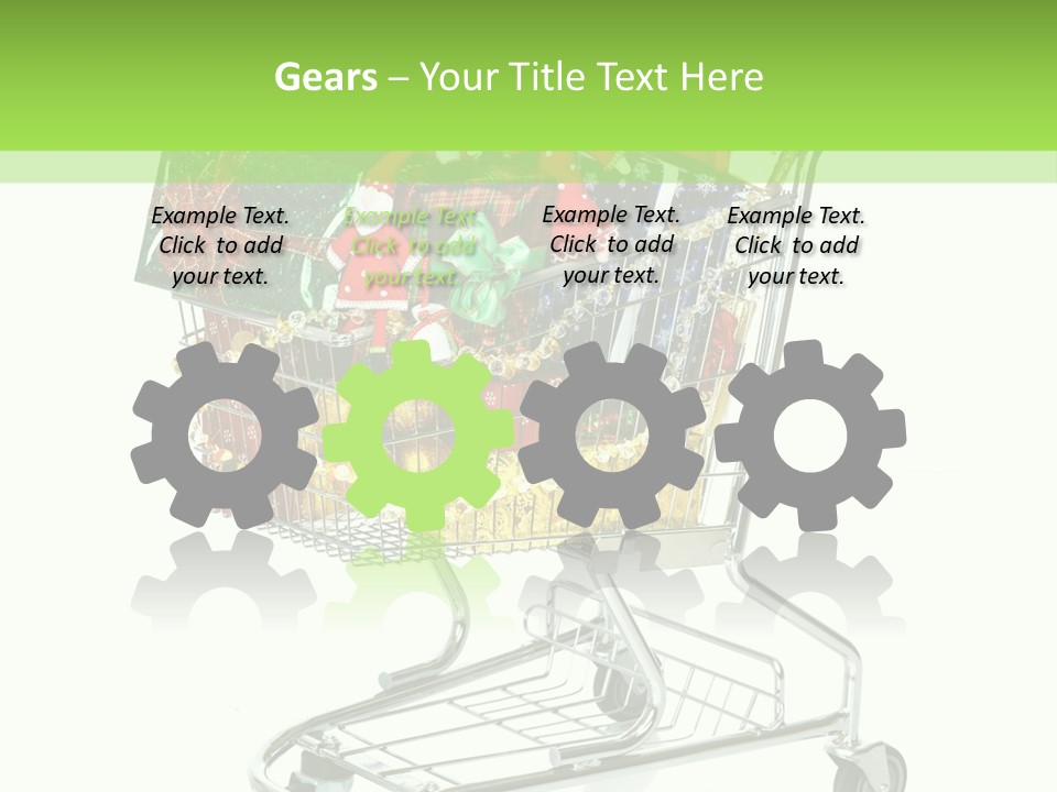 Holiday Christmas Store PowerPoint Template