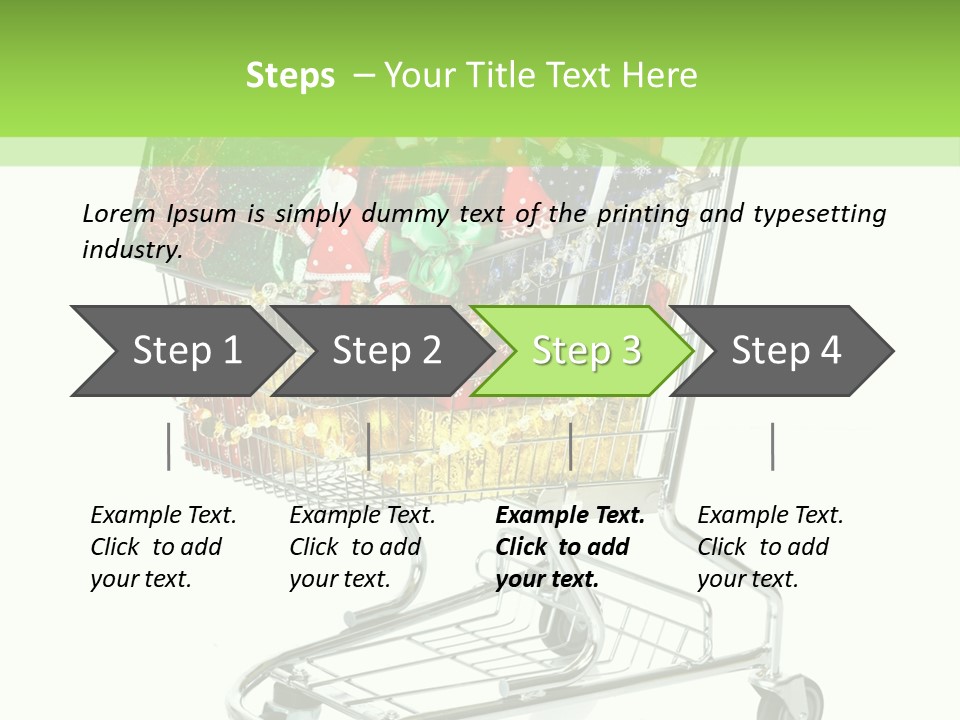 Holiday Christmas Store PowerPoint Template