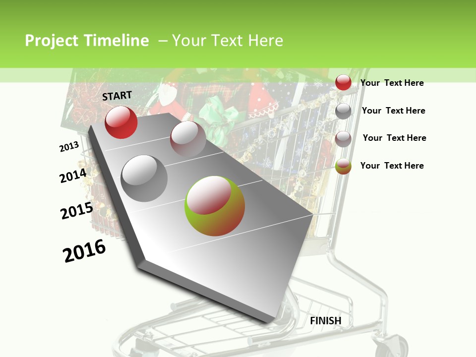 Holiday Christmas Store PowerPoint Template