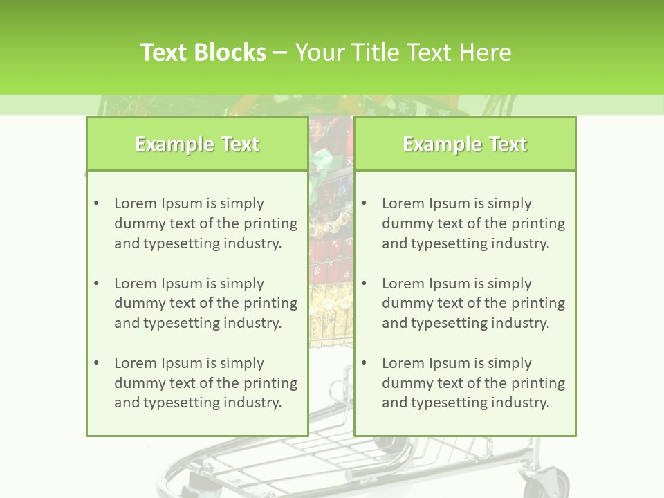 Holiday Christmas Store PowerPoint Template