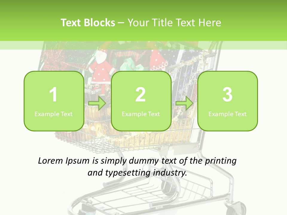 Holiday Christmas Store PowerPoint Template
