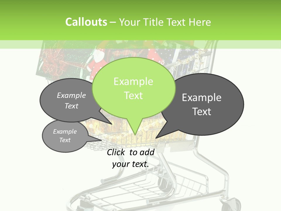 Holiday Christmas Store PowerPoint Template