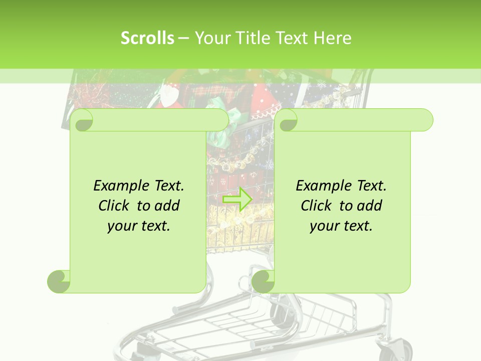 Holiday Christmas Store PowerPoint Template