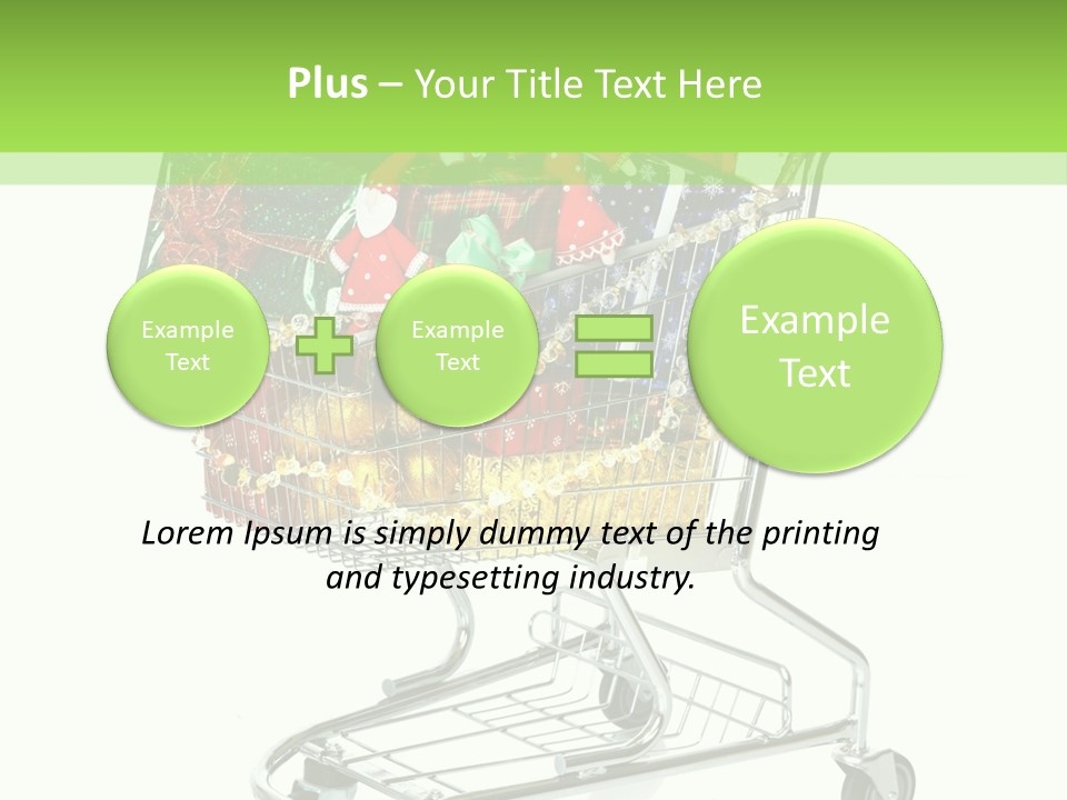 Holiday Christmas Store PowerPoint Template