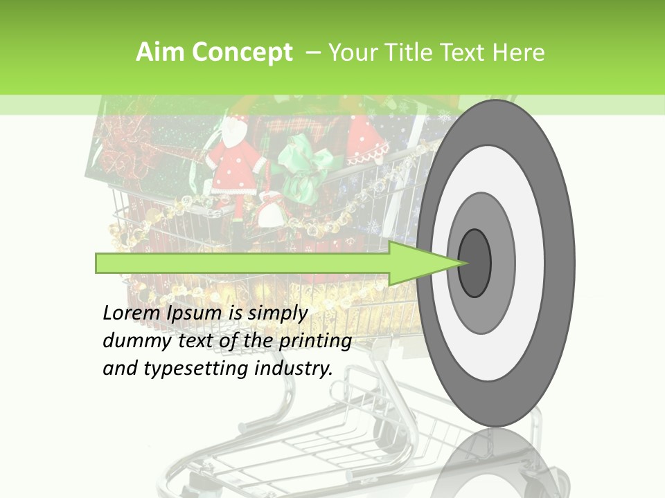 Holiday Christmas Store PowerPoint Template