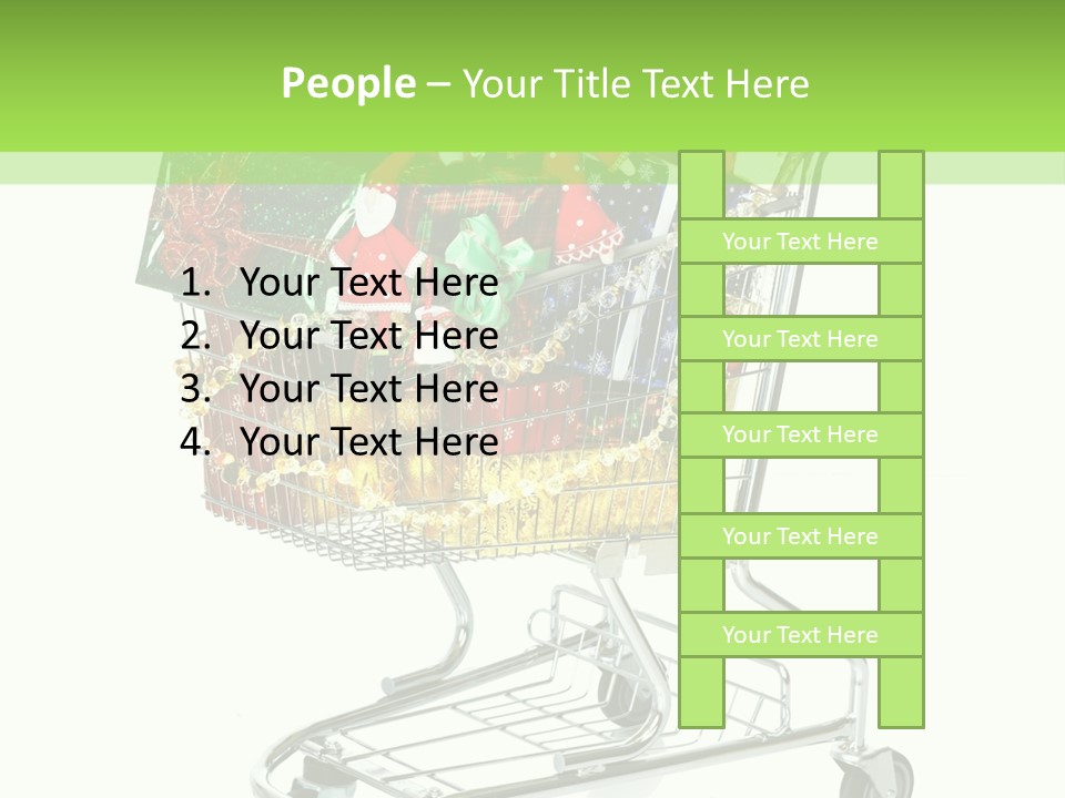 Holiday Christmas Store PowerPoint Template