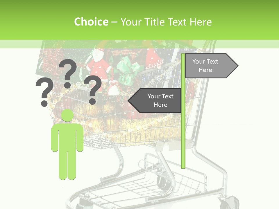 Holiday Christmas Store PowerPoint Template