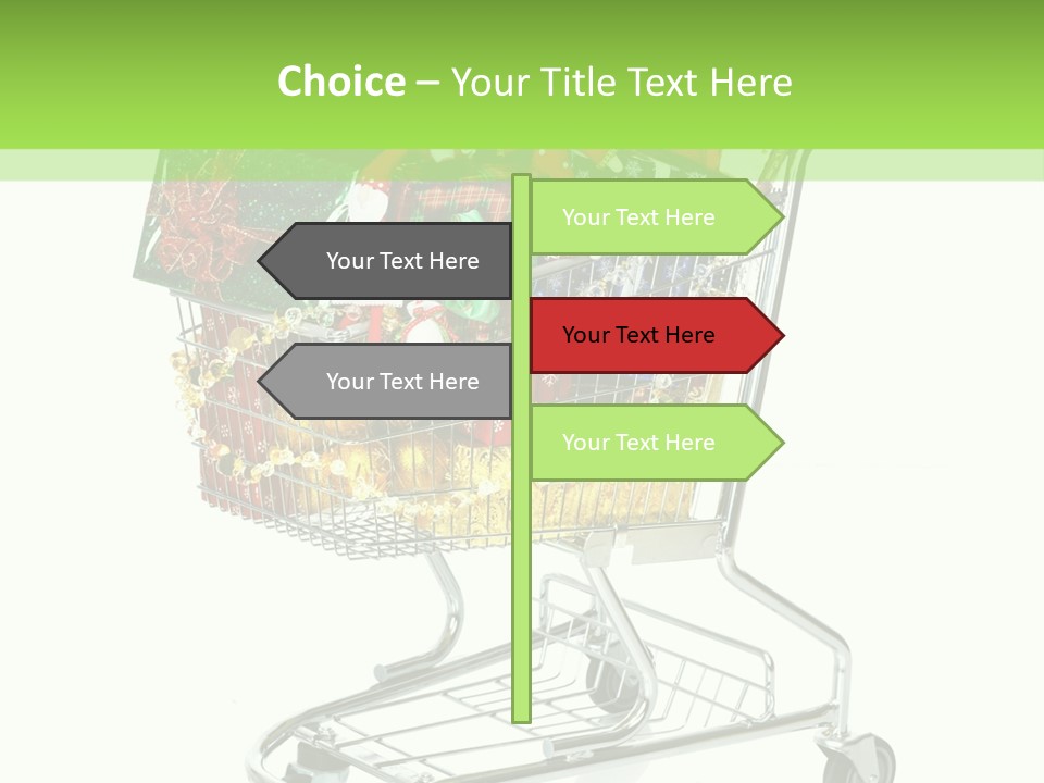 Holiday Christmas Store PowerPoint Template