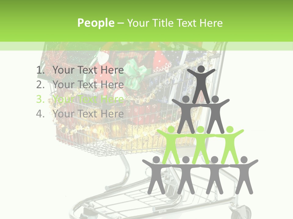 Holiday Christmas Store PowerPoint Template