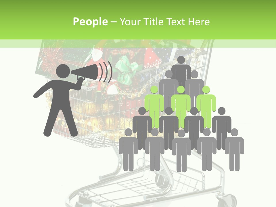 Holiday Christmas Store PowerPoint Template