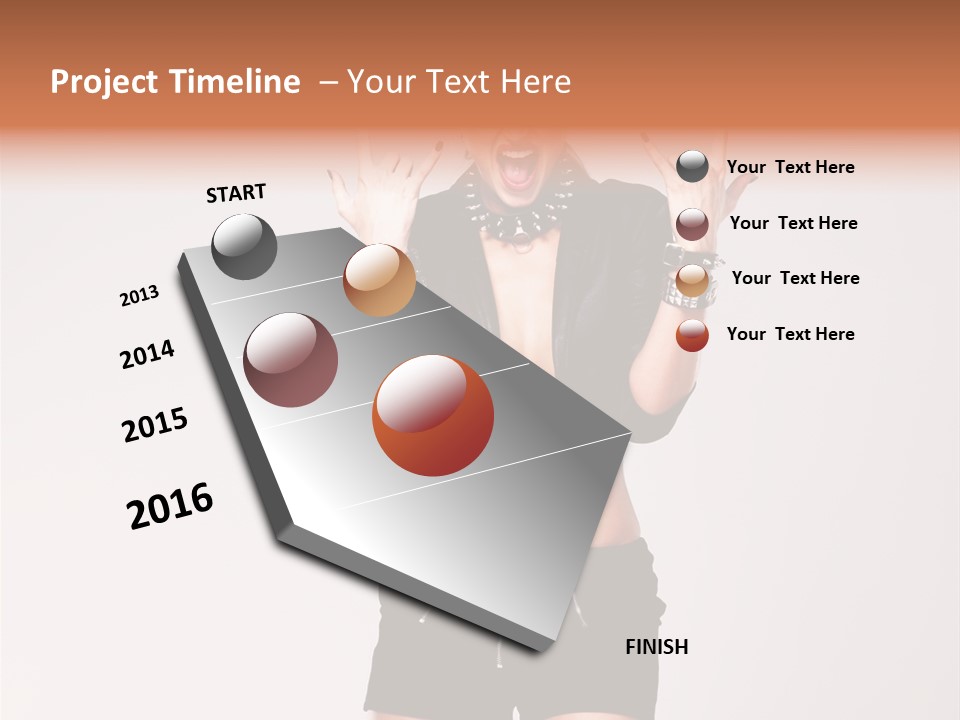 Humorou Itting Toon PowerPoint Template