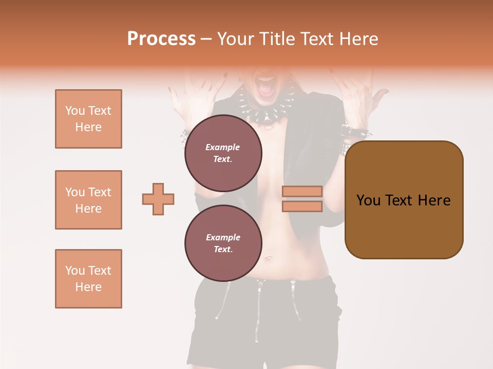 Humorou Itting Toon PowerPoint Template