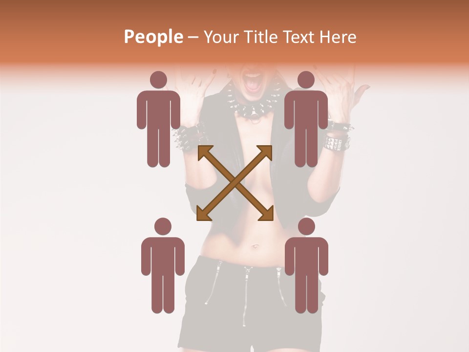 Humorou Itting Toon PowerPoint Template