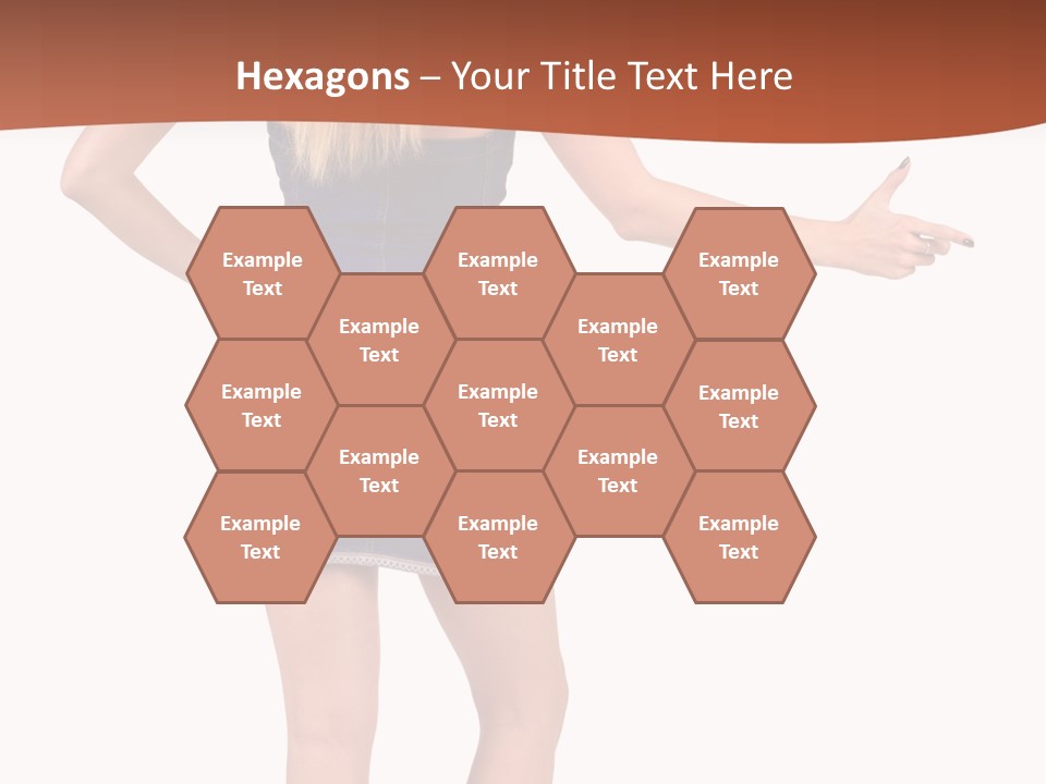 Jacket Back View Studio PowerPoint Template