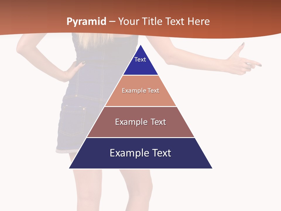 Jacket Back View Studio PowerPoint Template