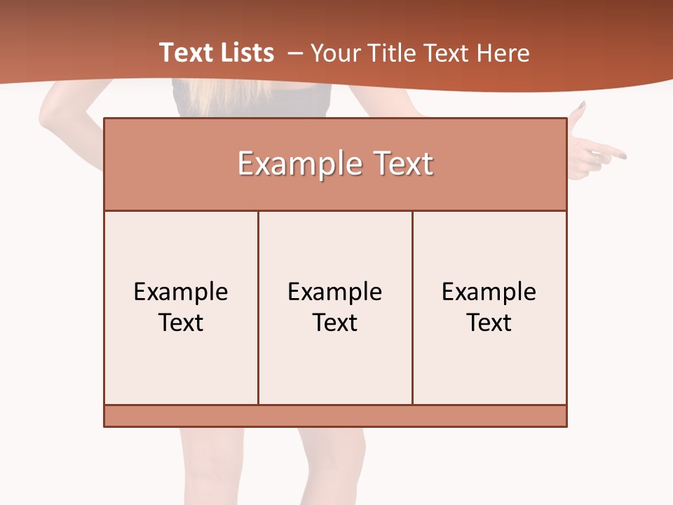 Jacket Back View Studio PowerPoint Template