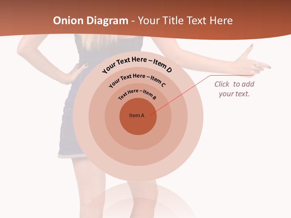 Jacket Back View Studio PowerPoint Template