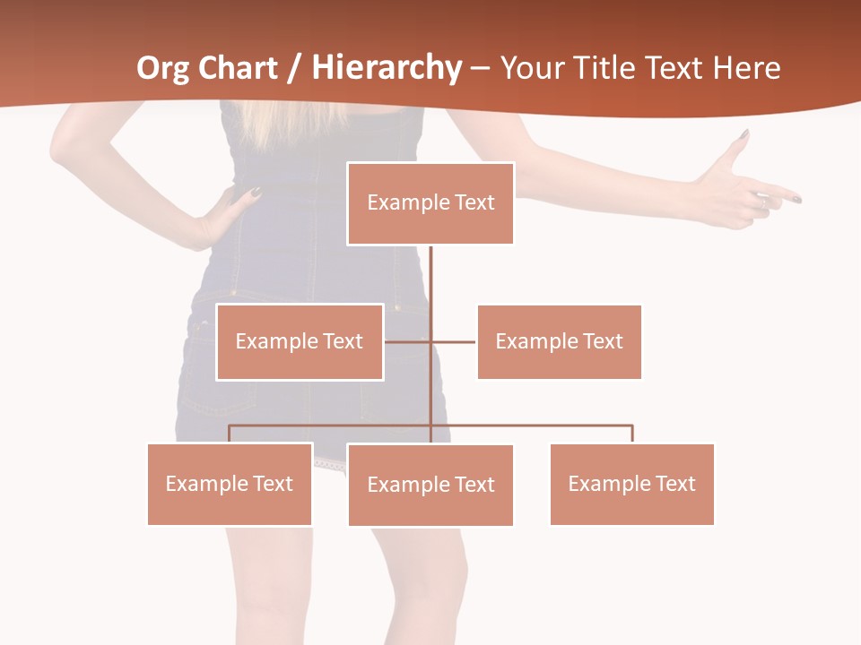 Jacket Back View Studio PowerPoint Template