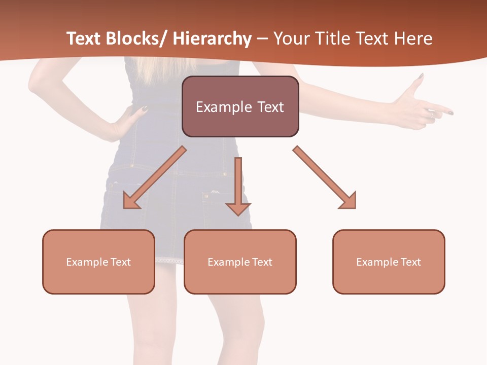 Jacket Back View Studio PowerPoint Template
