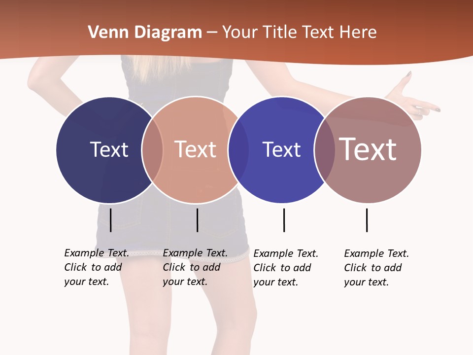 Jacket Back View Studio PowerPoint Template