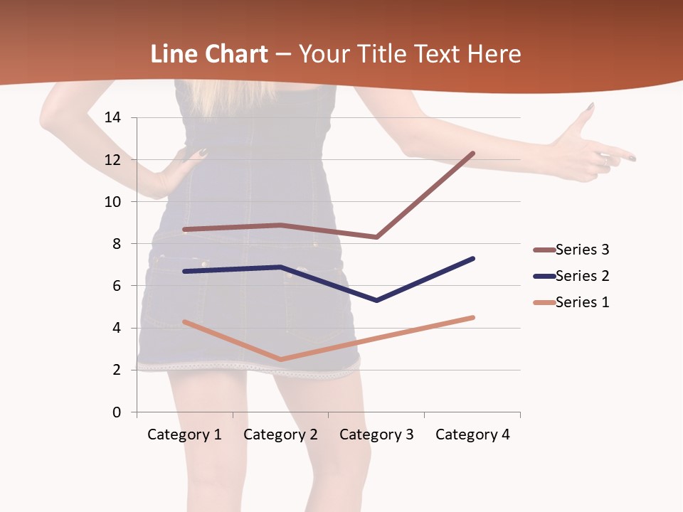 Jacket Back View Studio PowerPoint Template