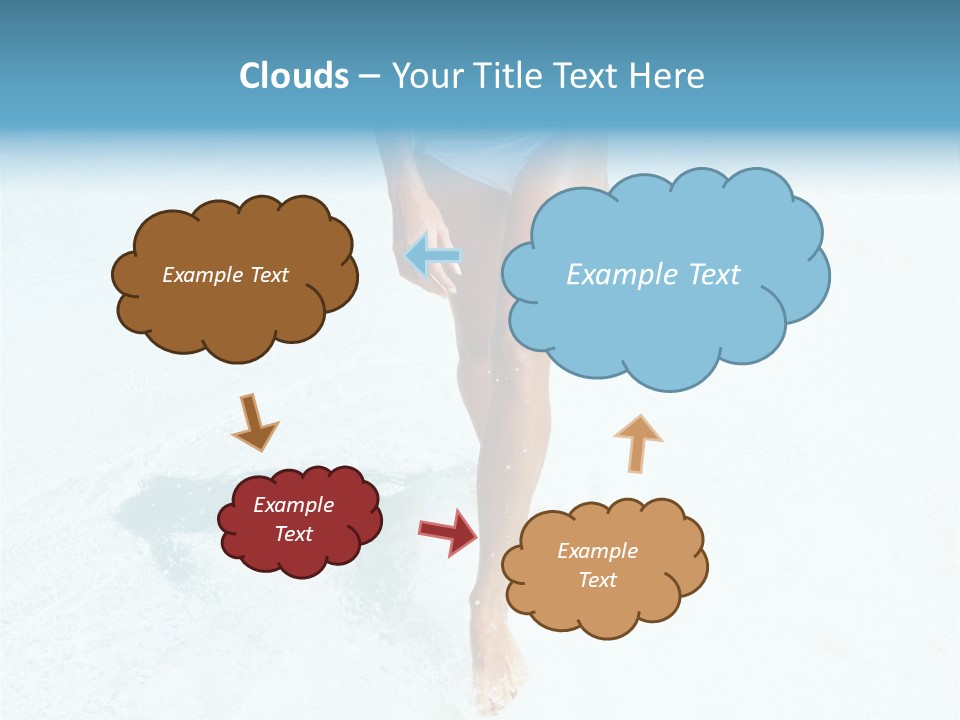 People Teamwork Communication PowerPoint Template