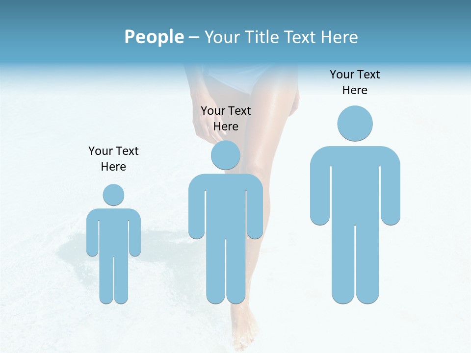 People Teamwork Communication PowerPoint Template