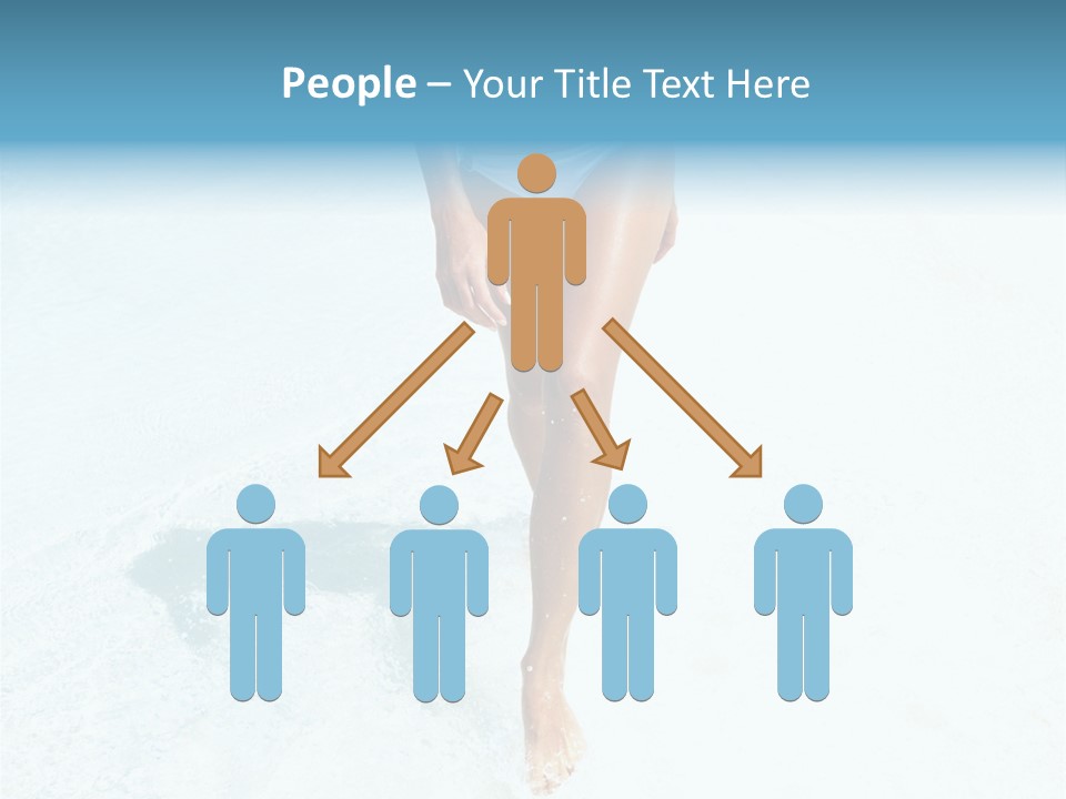 People Teamwork Communication PowerPoint Template