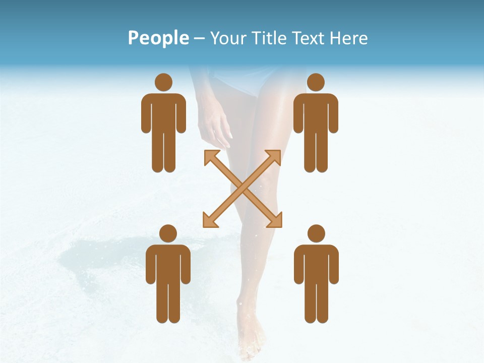 People Teamwork Communication PowerPoint Template